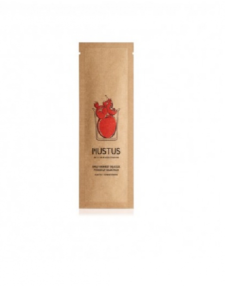 Mustus Daily harvest Squeeze Energy Up mask Pack Elastic tomate