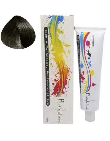 Tinte Platingloss 5.1 Castaño Claro Ceniza 60Ml