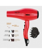 Secador Twister 3900 rojo + difusor