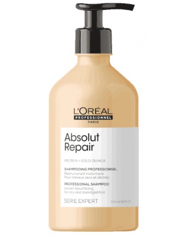 Serie Expert Gold Quinoa + Protein Absolut repair Champú 500 ml